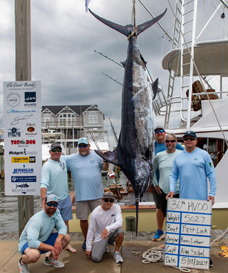 First Look - 502.7 lb. Blue Marlin from Day 2.